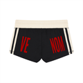 Women's Contrast Stripe Track Shorts